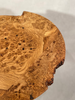 Burr Oak Side Table