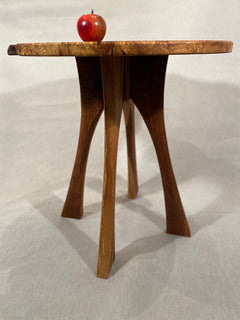 Burr Oak Side Table