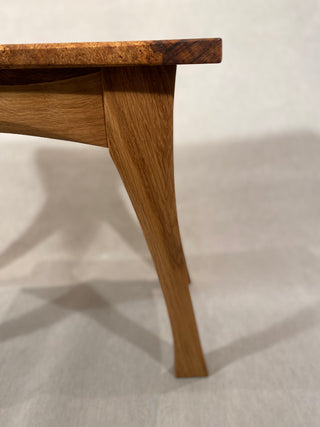 Burr Oak Side Table