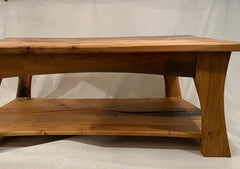 Solid Burr Oak Coffee Table