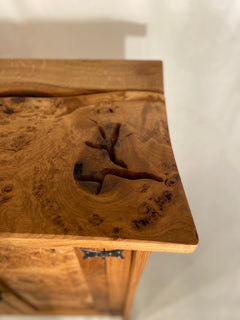 Solid Oak & Burr Oak Cabinet