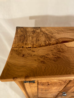 Solid Oak & Burr Oak Cabinet