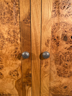 Solid Oak & Burr Oak Cabinet