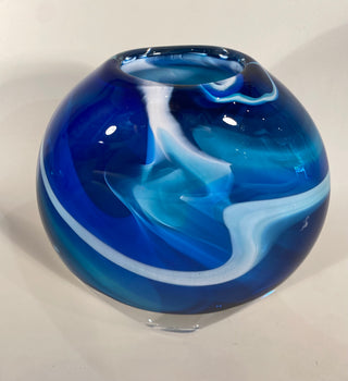 Blue Storm Vase