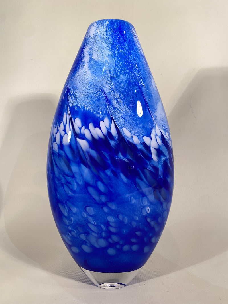 Blue Landscape Vase