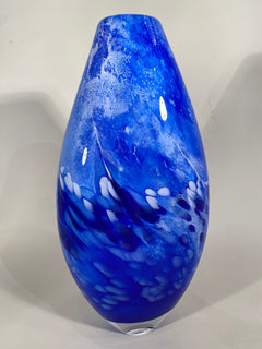 Blue Landscape Vase