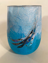 Blue Glow Pot