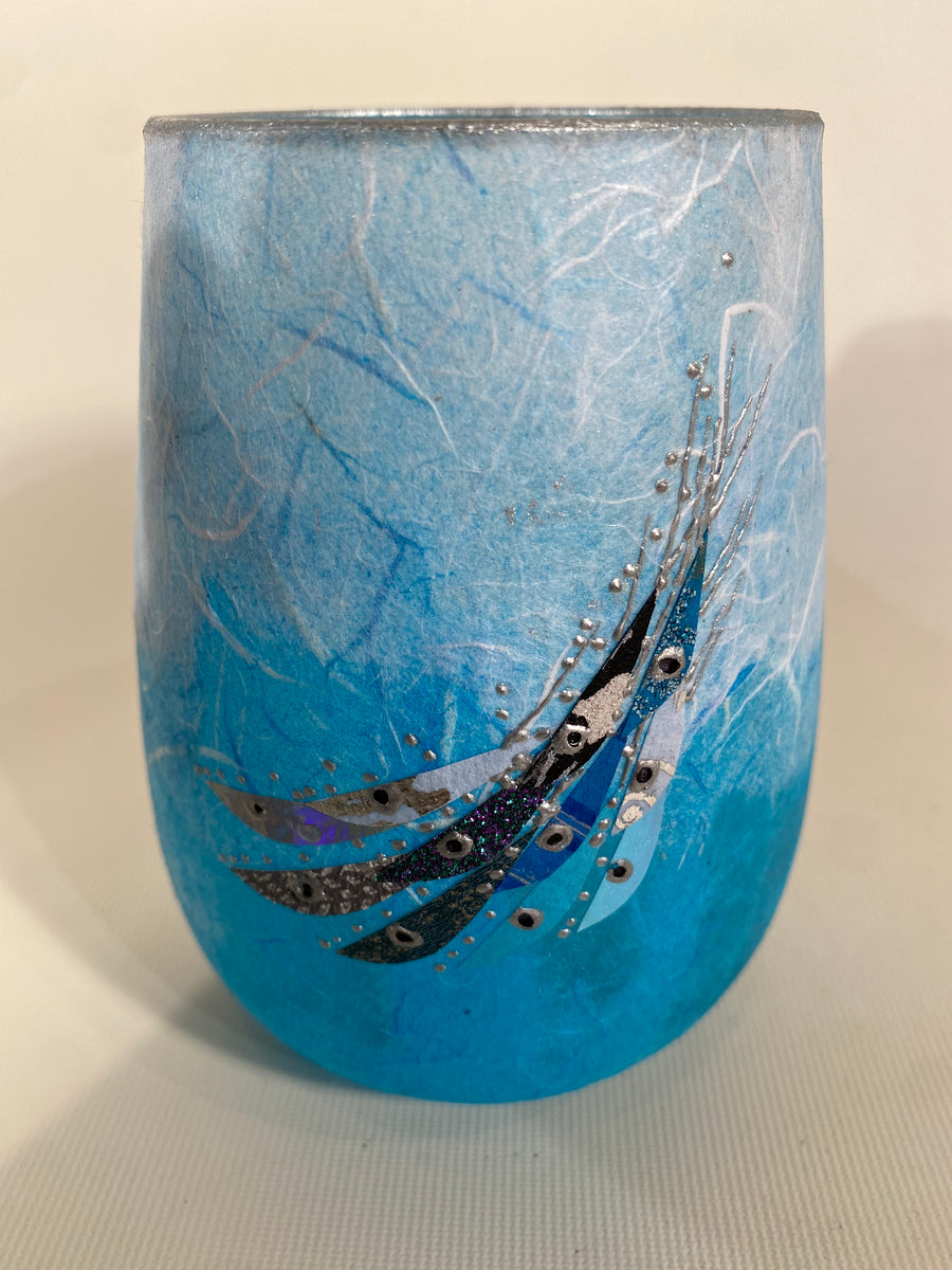 Blue Glow Pot