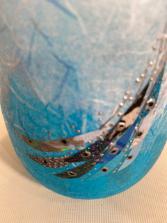 Blue Glow Pot