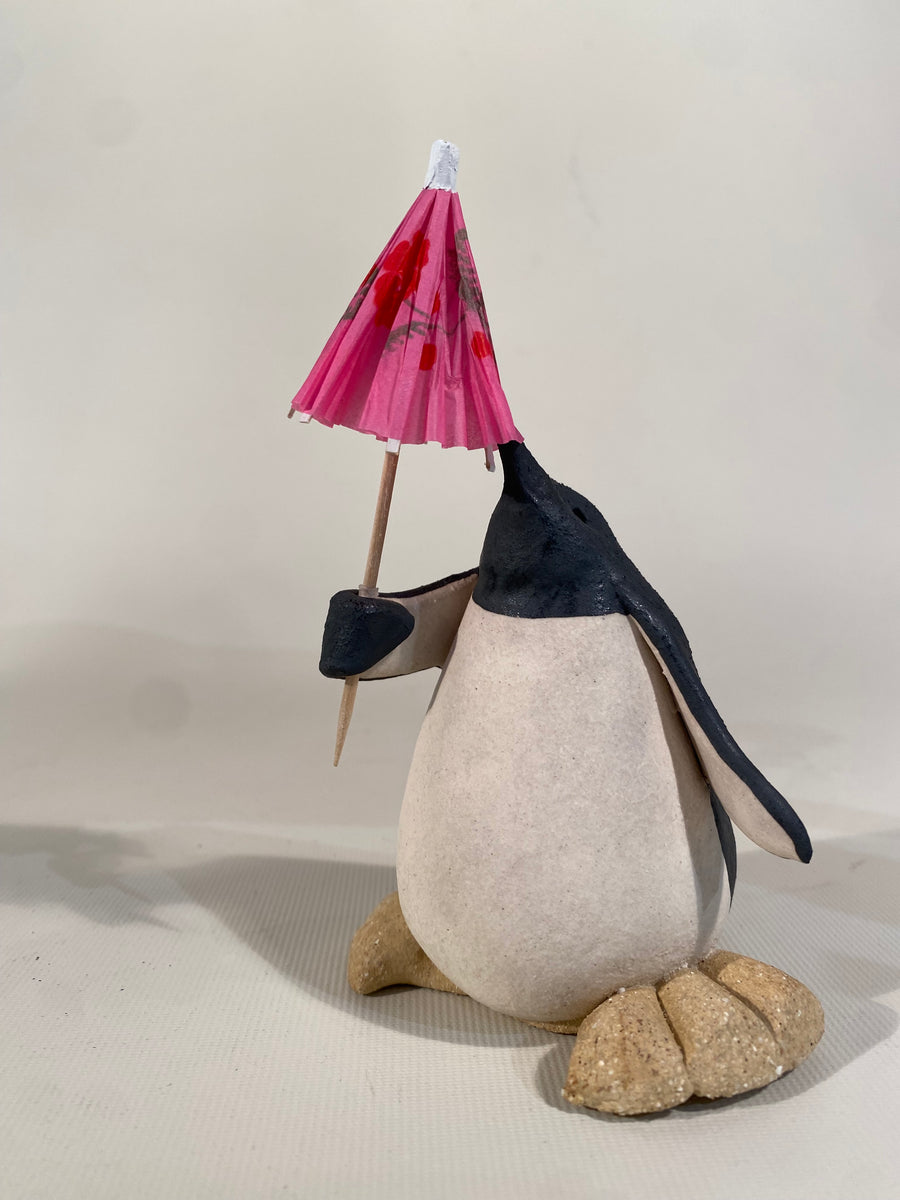 Penguin with Parasol