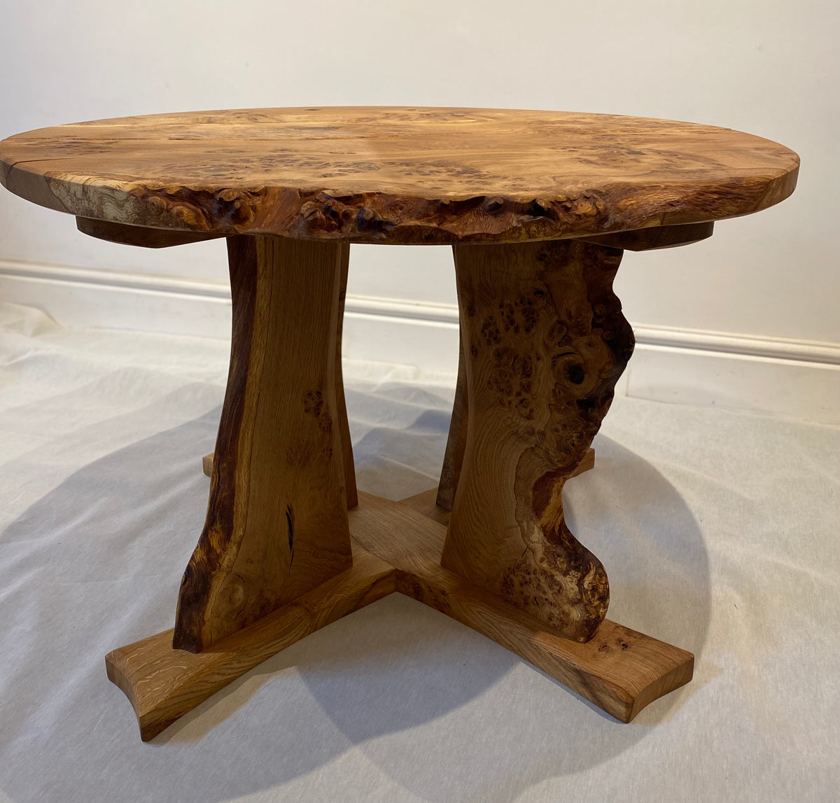 Large Burr Oak Table