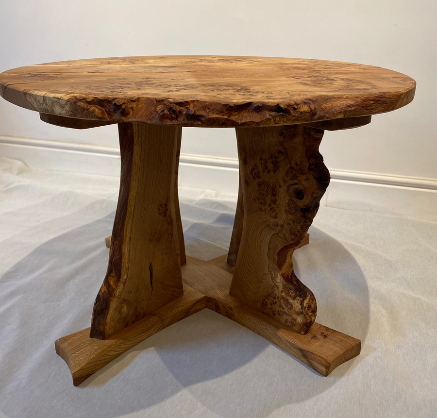 Large Burr Oak Table