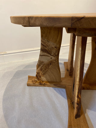 Large Burr Oak Table