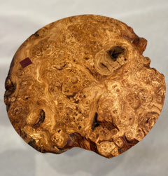 Burr Oak Side Table