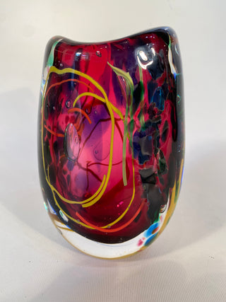 Hand Blown Glass Vessel