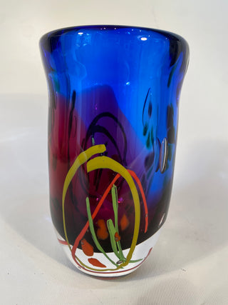 Hand Blown Glass Vessel