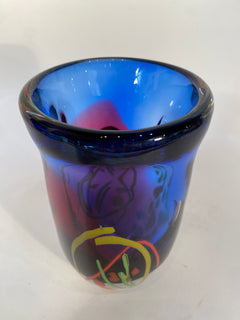 Hand Blown Glass Vessel