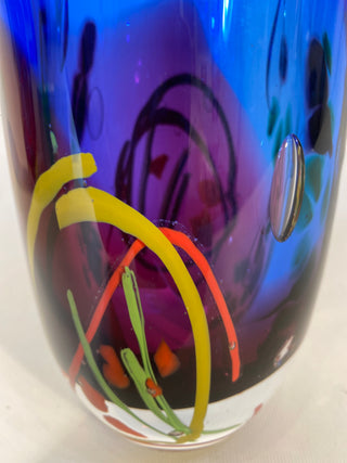 Hand Blown Glass Vessel