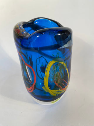 Hand Blown Glass Vessel