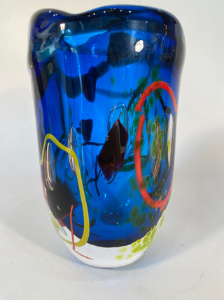Hand Blown Glass Vessel