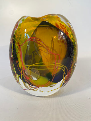 Hand Blown Glass Vessel