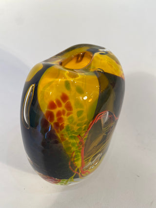 Hand Blown Glass Vessel