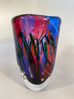 Hand Blown Glass Vessel