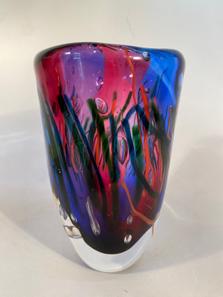 Hand Blown Glass Vessel