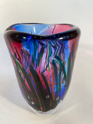 Hand Blown Glass Vessel