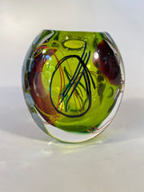 Hand Blown Glass Vessel