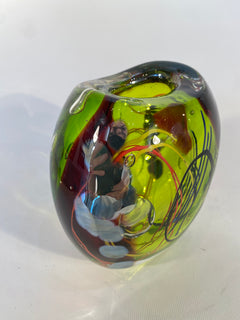 Hand Blown Glass Vessel