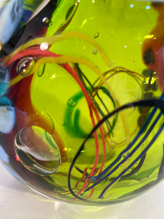 Hand Blown Glass Vessel