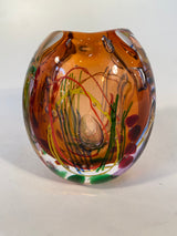 Hand Blown Glass Vessel