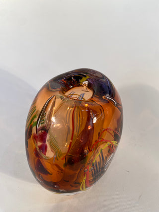 Hand Blown Glass Vessel
