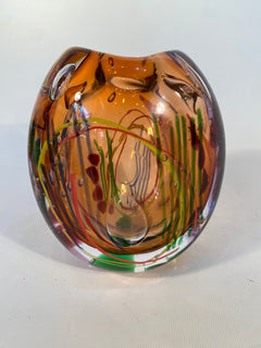 Hand Blown Glass Vessel