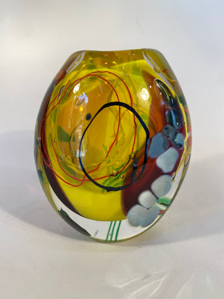Hand Blown Glass Vessel