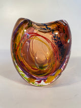 Hand Blown Glass Vessel