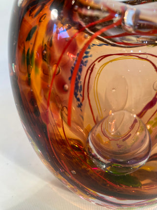 Hand Blown Glass Vessel