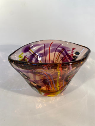 Hand Blown Glass Vessel
