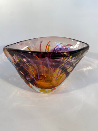 Hand Blown Glass Vessel