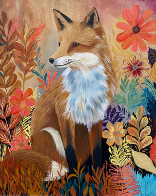 Fox at the Garden Gate
