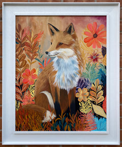Fox at the Garden Gate