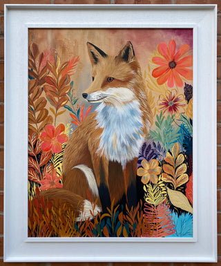 Fox at the Garden Gate