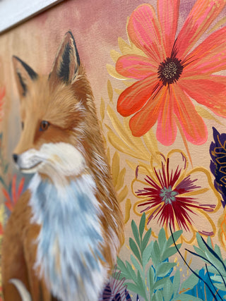 Fox at the Garden Gate