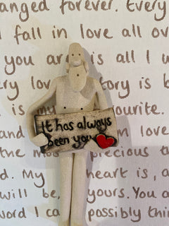 It Has Always Been You - Ceramic on Canvas