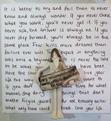 Every Accomplishment - Ceramic on Canvas