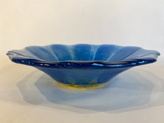 Fused Glass Flower Bowl