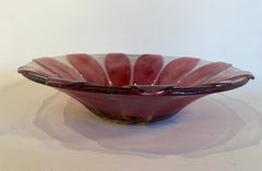 Fused Glass Flower Bowl