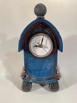 "Raku Clock" available at Artifex 