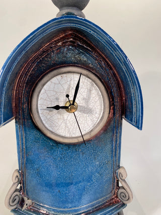 "Raku Clock" available at Artifex 